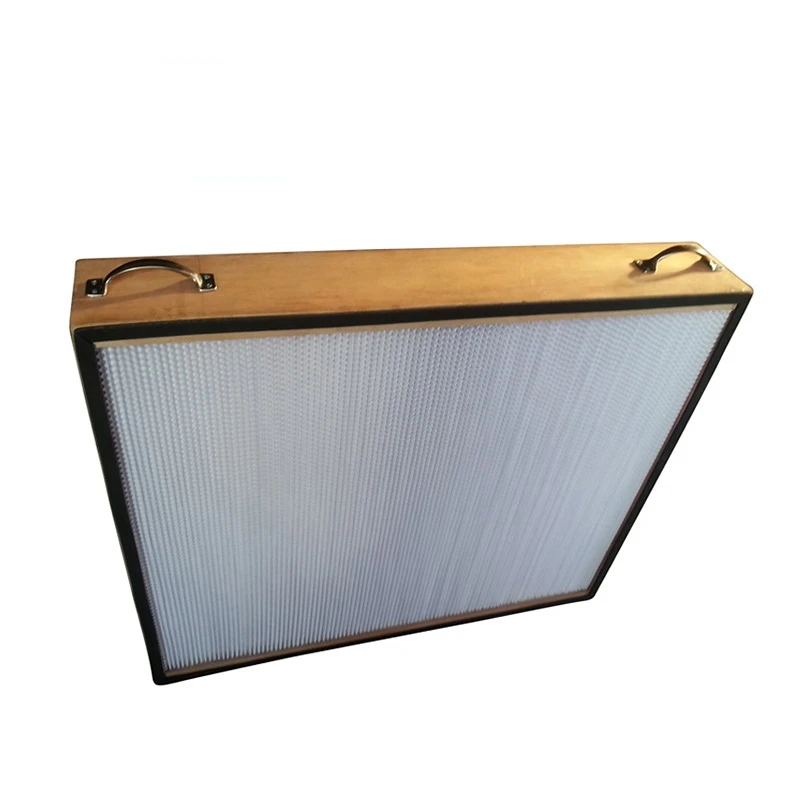 

Wooden Frame Deep Pleat Panel Filter Box Filter HVAC Air Conditioning Filter