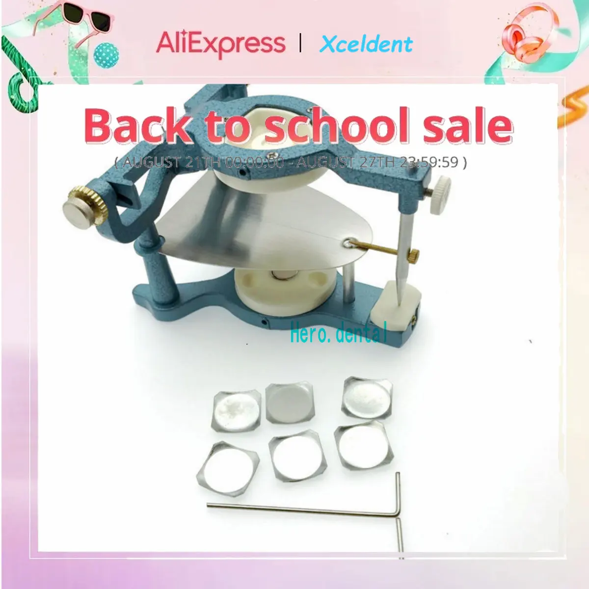 

Dentist Use Dental Lab Big Adjustable Magnetic Articulator