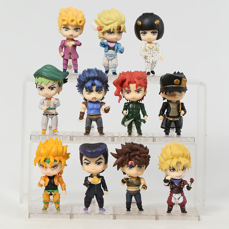 

JoJo's Bizarre Adventure Dio 1624 Polnareff 1561 Caesar 1516 Joseph 1502 Q Ver. Anime Cartoon PVC Action Figure Toy