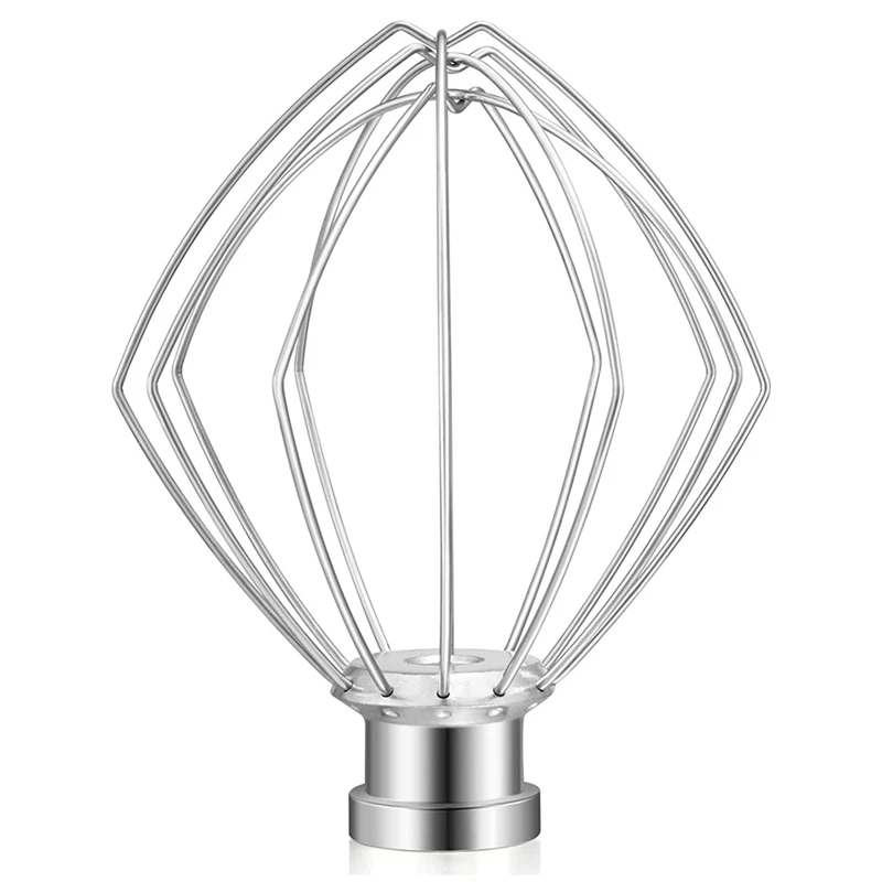 

Whisk Attachment For Kitchenaid Stand Mixer With Tilting Head, Stainless Steel Egg Cream Stirrer, Cake Mayonnaise Whisk
