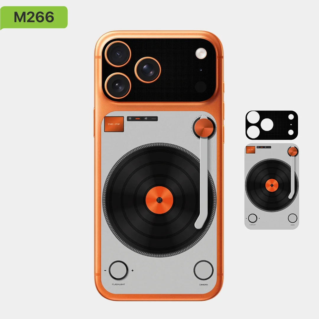 Фото Oscarskin Z для Apple iPhone 17 Pro Max 17 Pro: 3D-наклейка на заднюю панель, цветная защитная пленка для всего корпуса №1