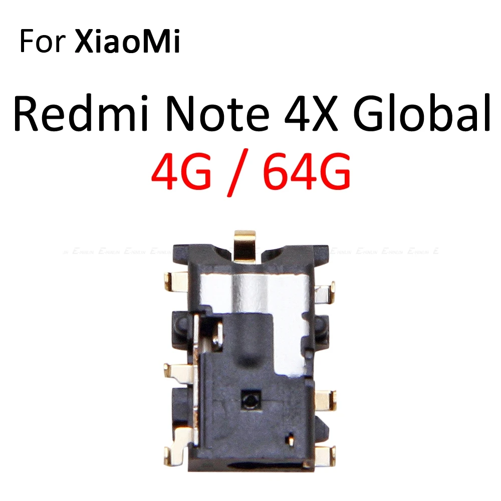 Фото Разъем для наушников (аудиопорт) для Xiaomi Redmi Note 5A 4X 4A 4 3 Pro, запчасти для ремонта наушников №4