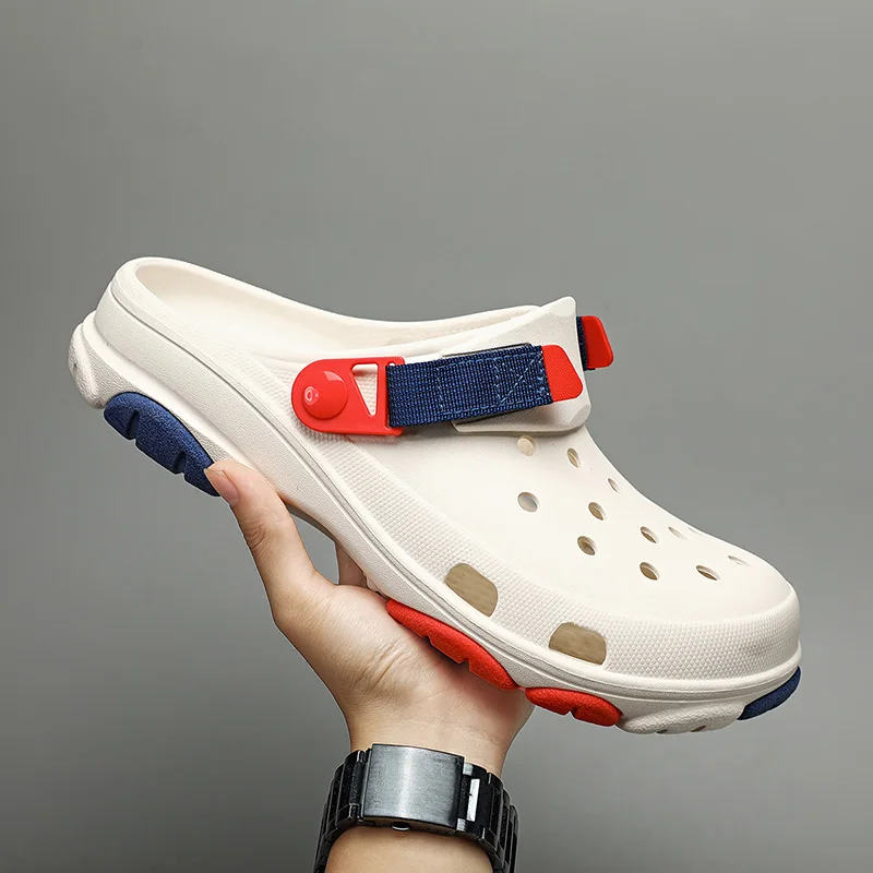 

Сандалии мужские дышащие водонепроницаемые, удобные повседневные легкие Нескользящие, для улицы и помещений