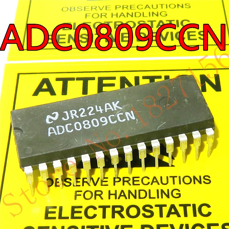1 шт./лот ADC0809CCN ADC0809 DIP-28 совместимый 8-битный A/D преобразователь с 8-канальным мультиплексором
