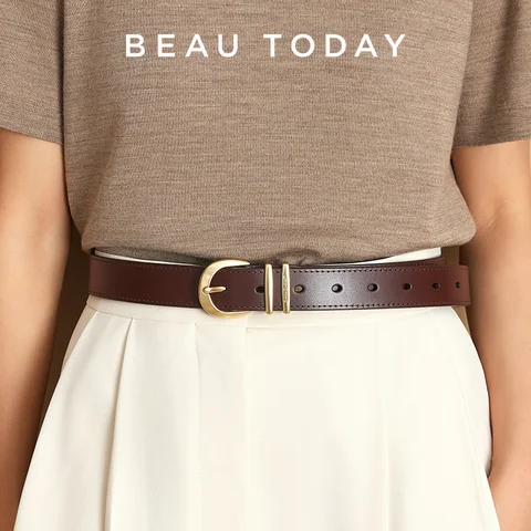 Женский ремень BeauToday из коровьей кожи