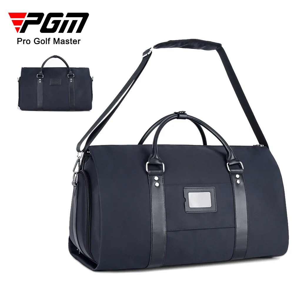 PGM Golf clothing Bag Men Golf bags For golfer Navy Blue PU Golf Ball Leisure Sports Package Multi-functional 25-30L Waterproof