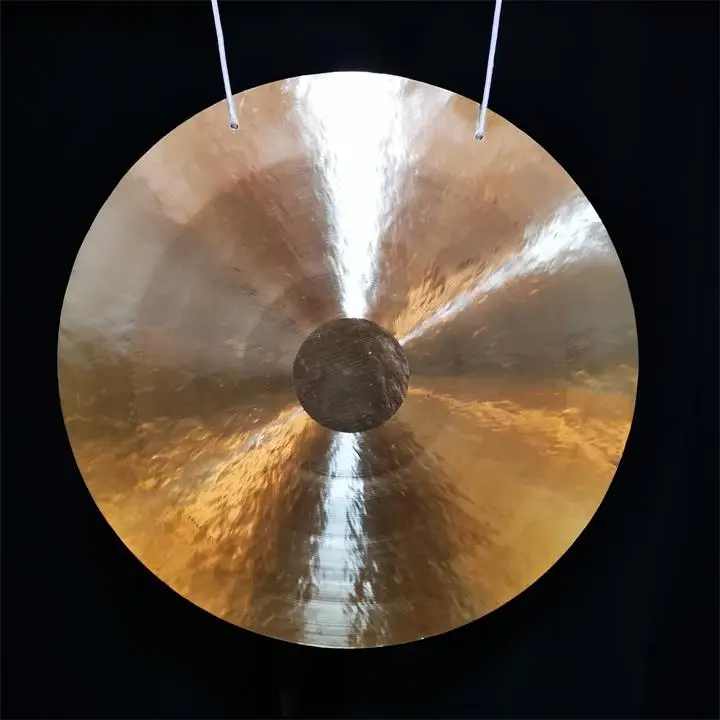 

Chinese traditional percussion instrument 70cm Feng gong 100% handmade wind gong