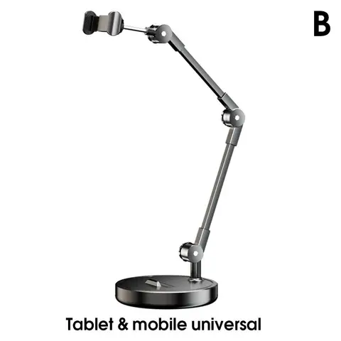 Регулируемая подставка для телефона для iPad, планшета, многофункциональная металлическая выдвижная прикроватная тумбочка для ленивого настольного компьютера, складная подставка, держатель для подголовника