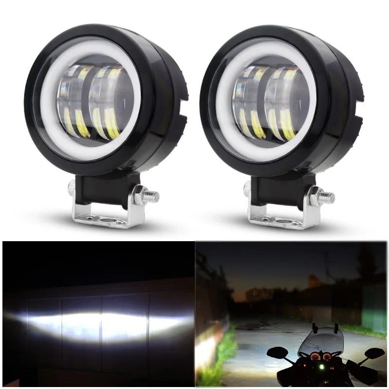 Led Headlights 4x4 Off Road Round 12v 24v Truck Faros Fog Light For Motorcycle Work Light