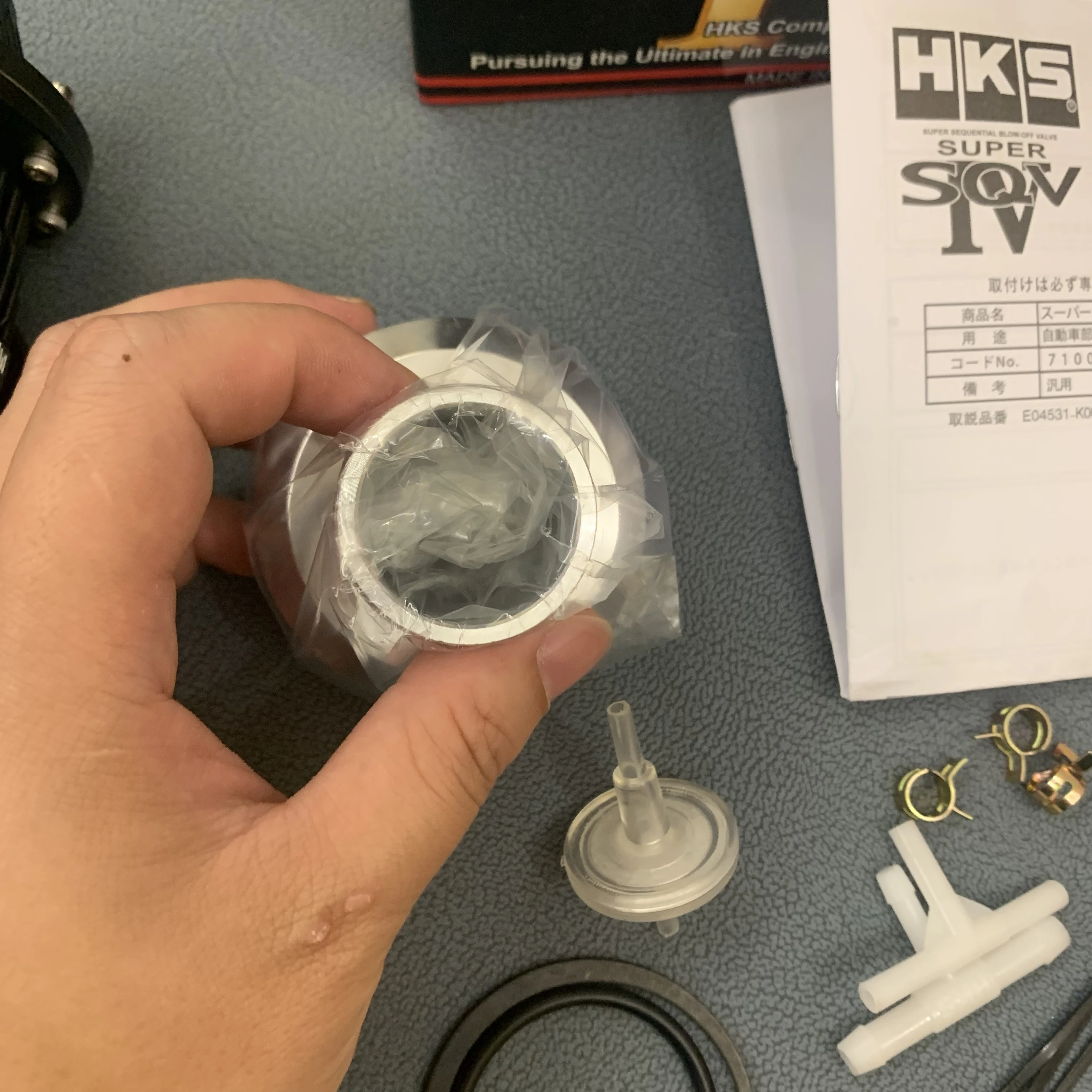 Универсальный выдувной Клапан SQV 4 для HKS VI SSQV BOV алюминиевый вытяжной клапан с