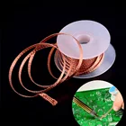 1,5 мм, 2 мм, 3,5 мм, ширина 1,5 м, длина припоя, оплетка для распайки, сварочный припой, припой, свинцовый шнур, флюс, инструмент для ремонта BGA