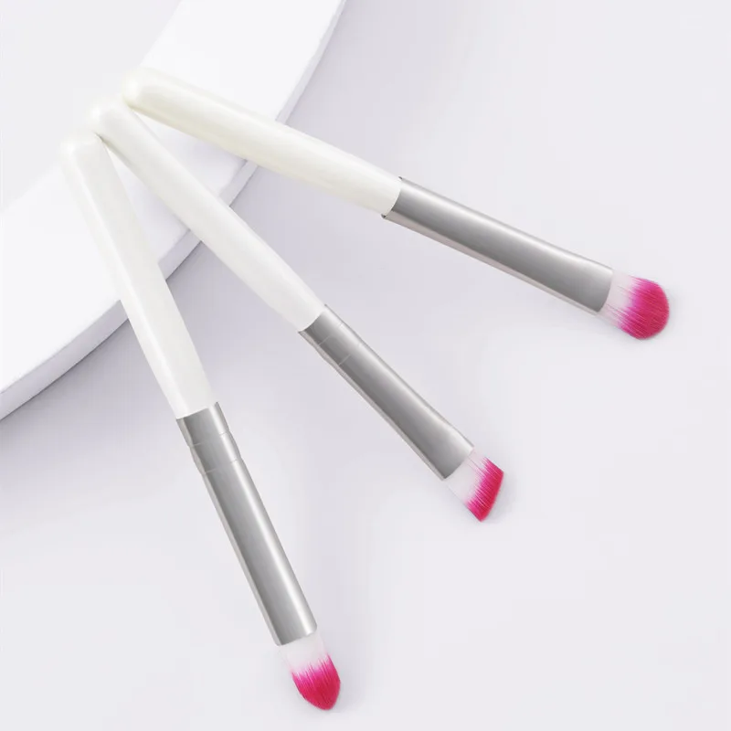 

Набор кистей для макияжа, 3 шт., многофункциональная кисть для консилера, пудры, основы, теней для век, профессиональные румяна, Кисть для мак...