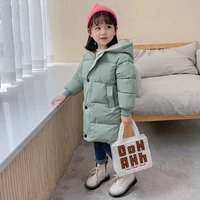girls coat jacket cotton%c2%a0outwear overcoat 2022 boys warm thicken plus velvet winter breathable childrens clothing