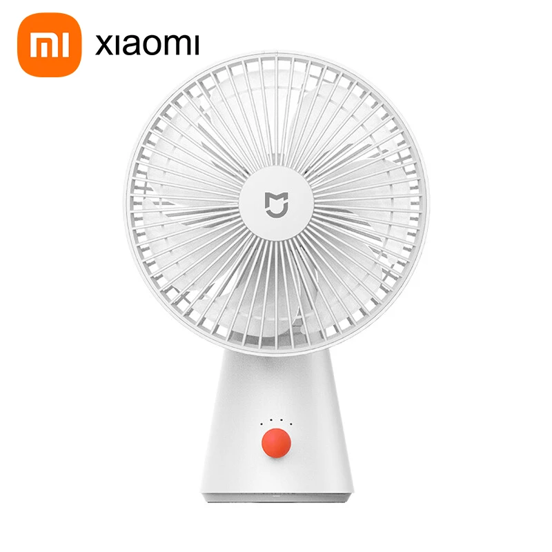 XIAOMI Handheld Electric Fan Portable Wireless High Wind Home Office Low Noise Rechargeable Small Fan Outdoor Travel 4000mAh