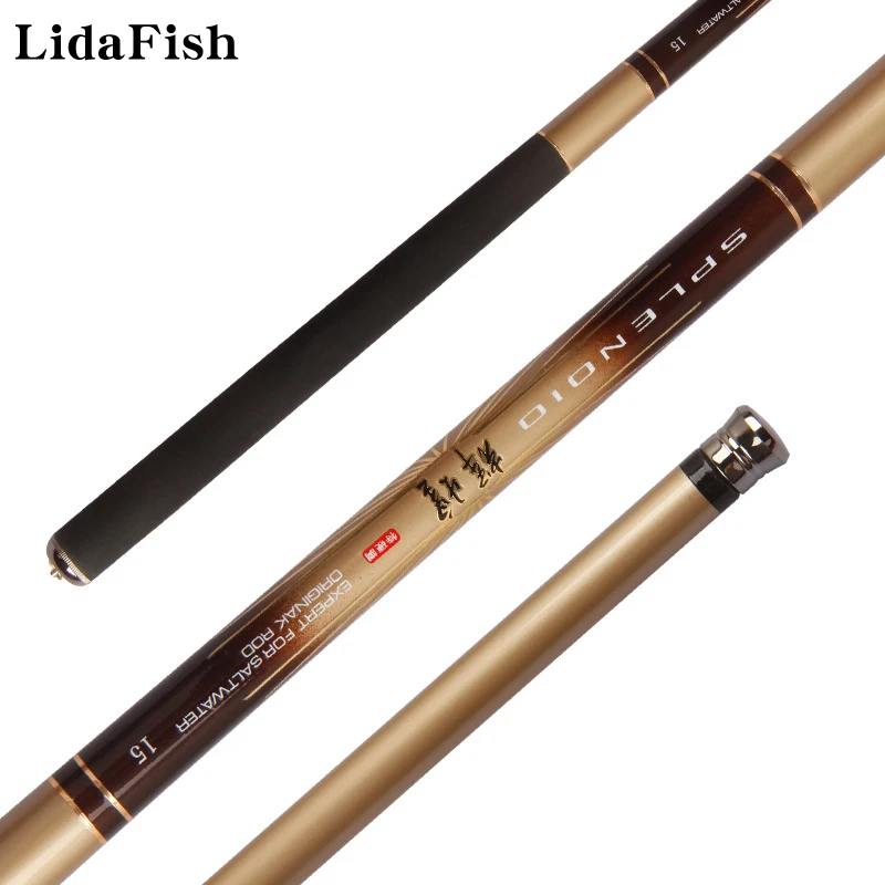 

New 2.7M 3.6M 4.5M 5.4M 6.3M 7.2M Lightweight Super Hard Stream Fishing Rod Freshwater Carp Carbon Hand Rod