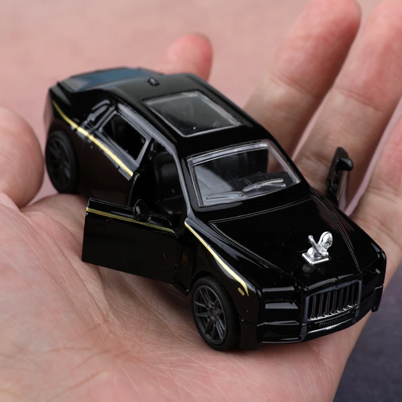 (мешок) 1:43 Rolls-Royce Phantom, модель автомобиля из сплава, имитация автомобиля, детский легкосплавный автомобиль, игрушечная модель для мальчиков, украшения автомобиля (art.: 3920cd98e993a) - 3920cd98e993a
