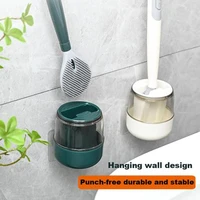 soap dispensing toilet brush convenient long handle cleaning brush with holder for bathroom toilet soap dispensing toilet brush