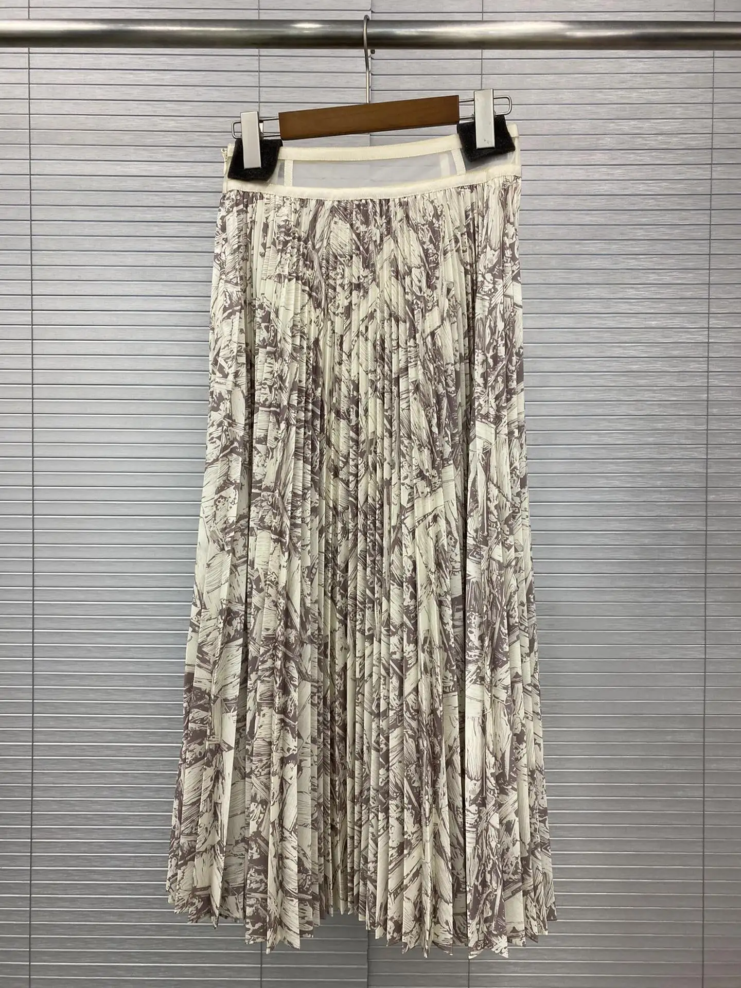 

Woman Clothes Women Clothing Skirts Fashion Women's Skirts Summer 2022 Long Skirt High-waisted Skirt Printing Pleated Skirts