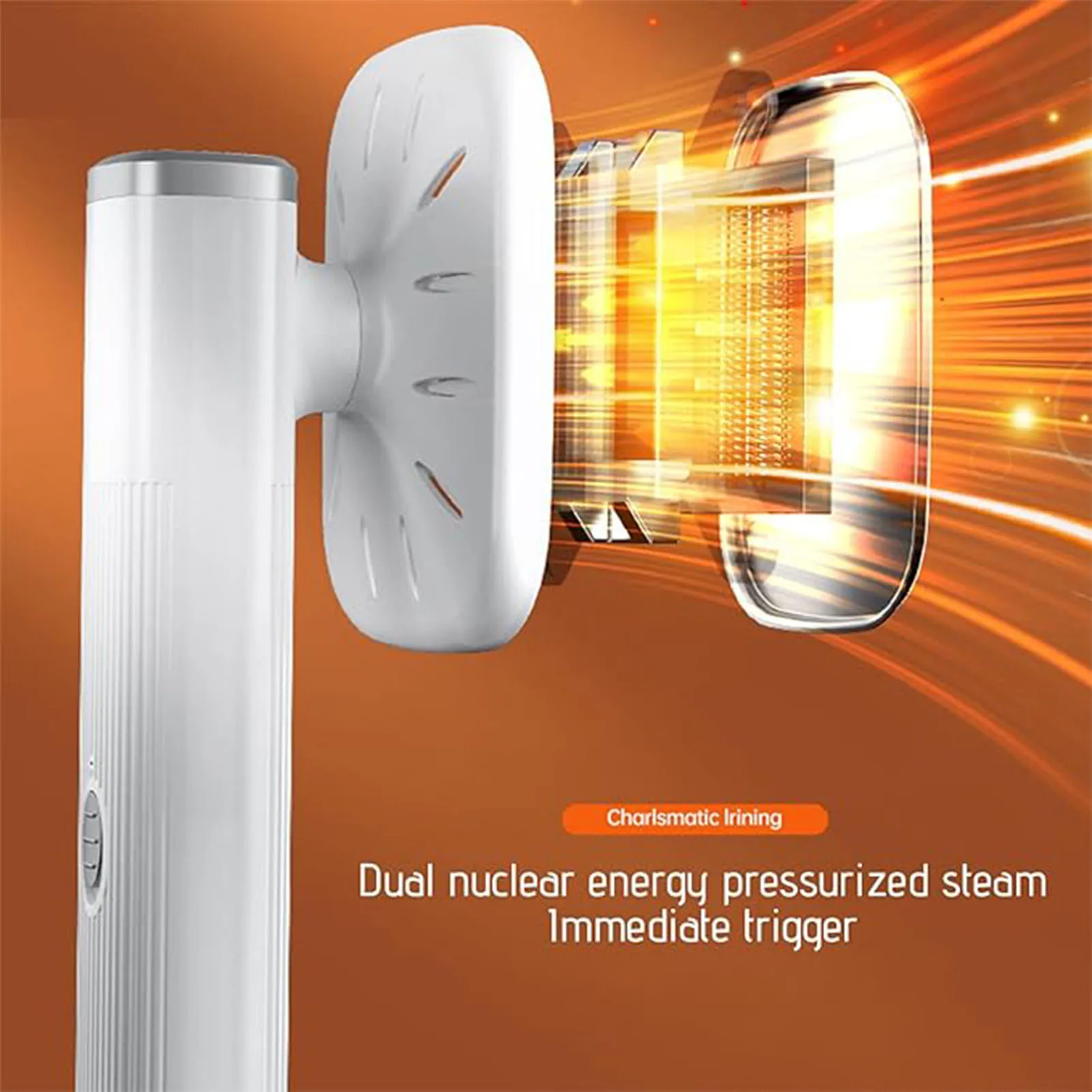 Электрическая Паровая гладильная машина вращающаяся на 180 ° ручной паровой утюг