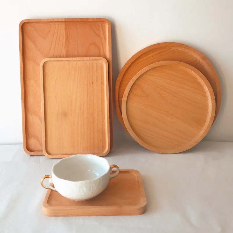 

Round wooden tray, unpainted pizza plate, tea plate, cake inventory, heart plate