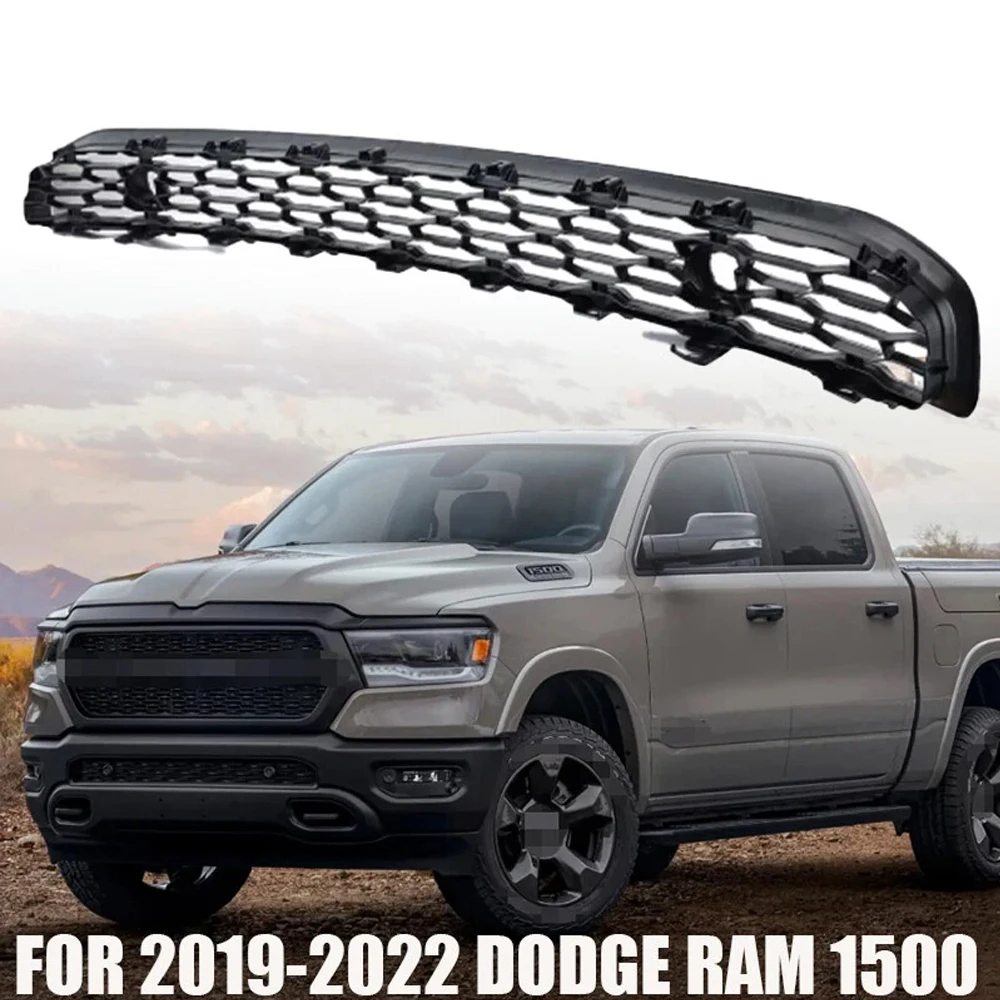 

Автомобильные аксессуары для Dodge Ram 1500 Dt 2019 2020 2021 2022, нижняя решетка переднего бампера 68334531AD