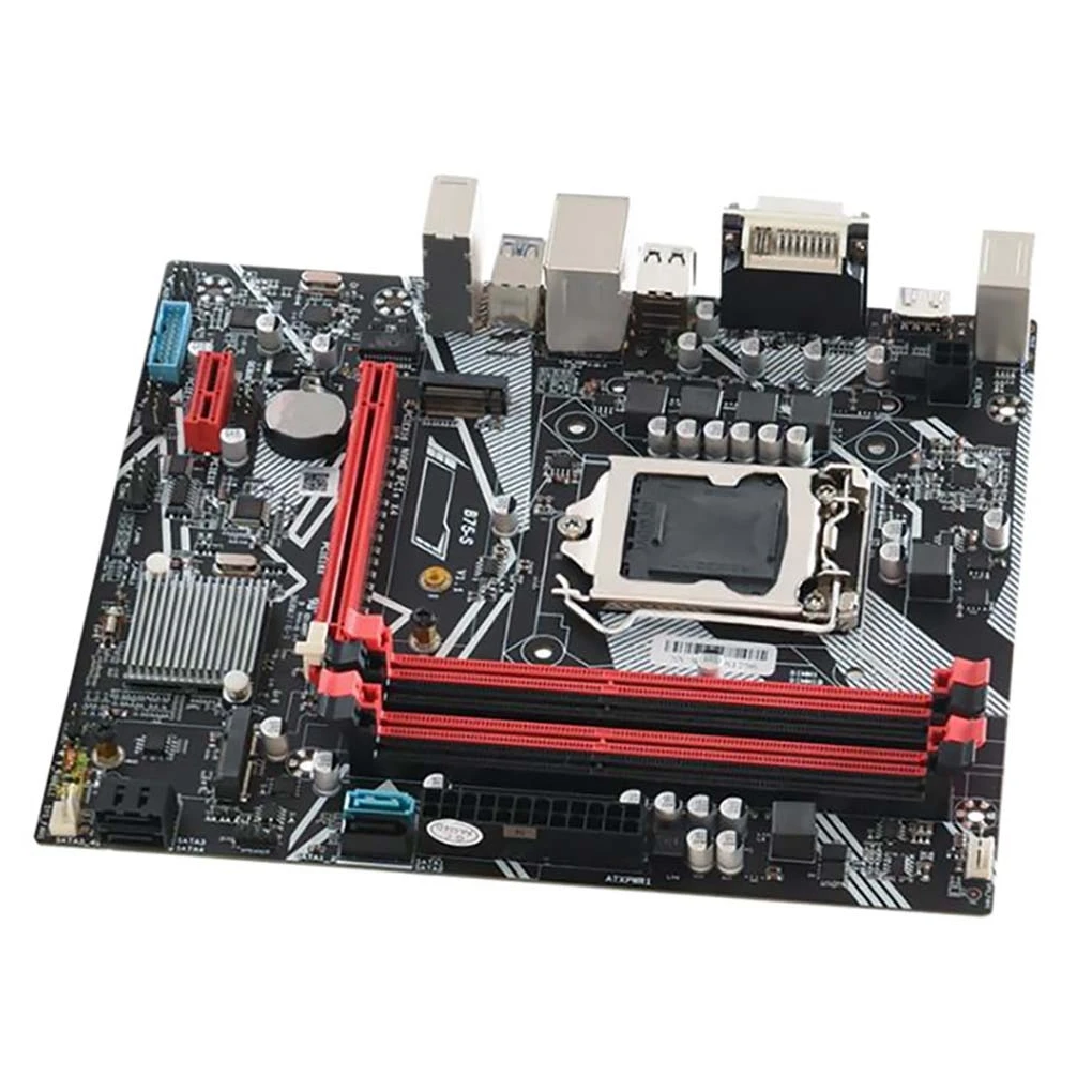 

B75-H LGA 1155 CPU PCI-E 2.0 1X Computer Motherboard HDMI-compatible Fast Speed Mining Board Desktop PC Replacement