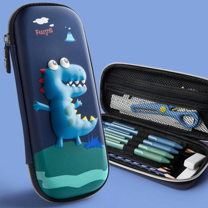 Чехол для карандашей с 3D рисунком Милый Розовый Единорог искусственный чехол