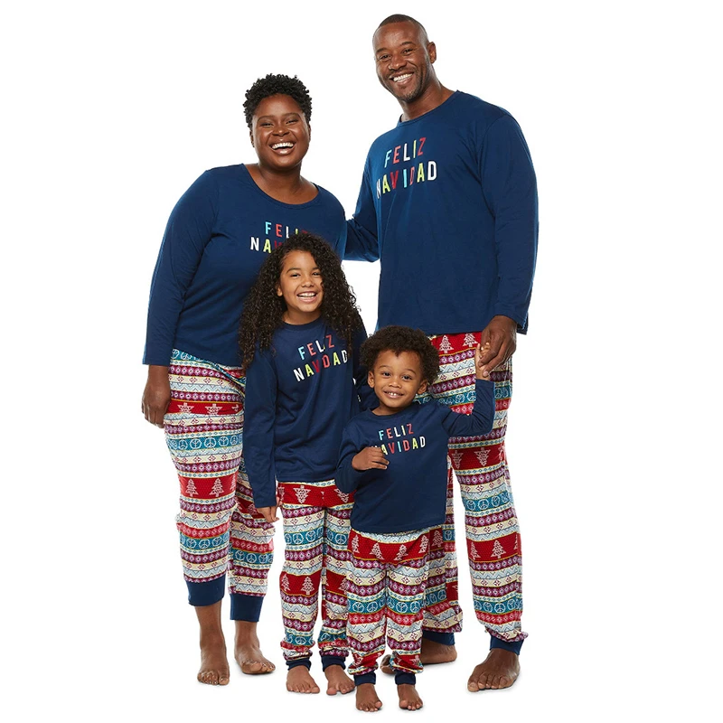 

Christmas Pajamas For The Whole Family Mother Kids Pyjamas Mom And Daughter Equal Sisters Matching Outfits Baby Girl Boy Clothes