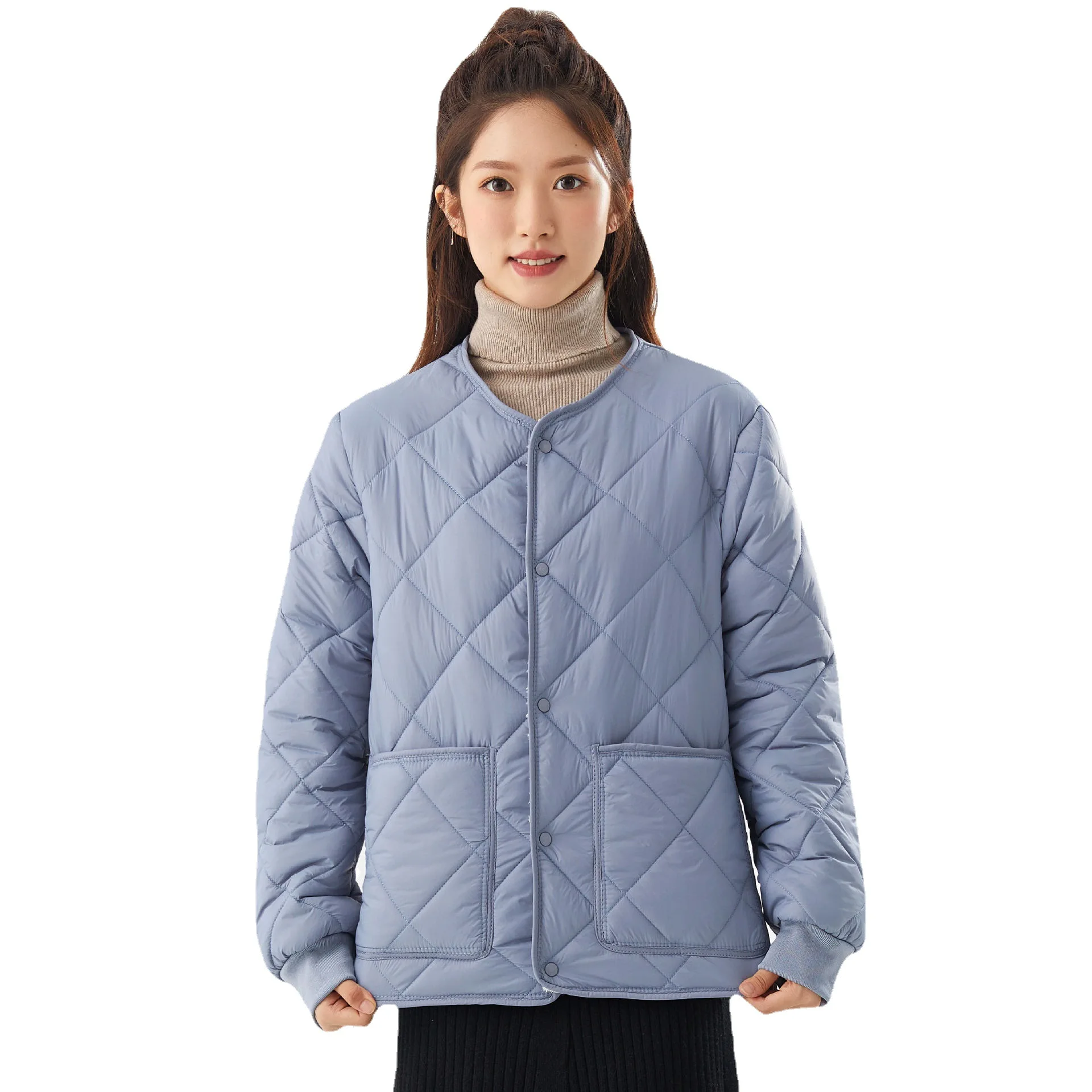 Winter New Loose Cotton Clothing Women Plus Down Thickened Cotton Jacket Female Jacket Cotton Tops
