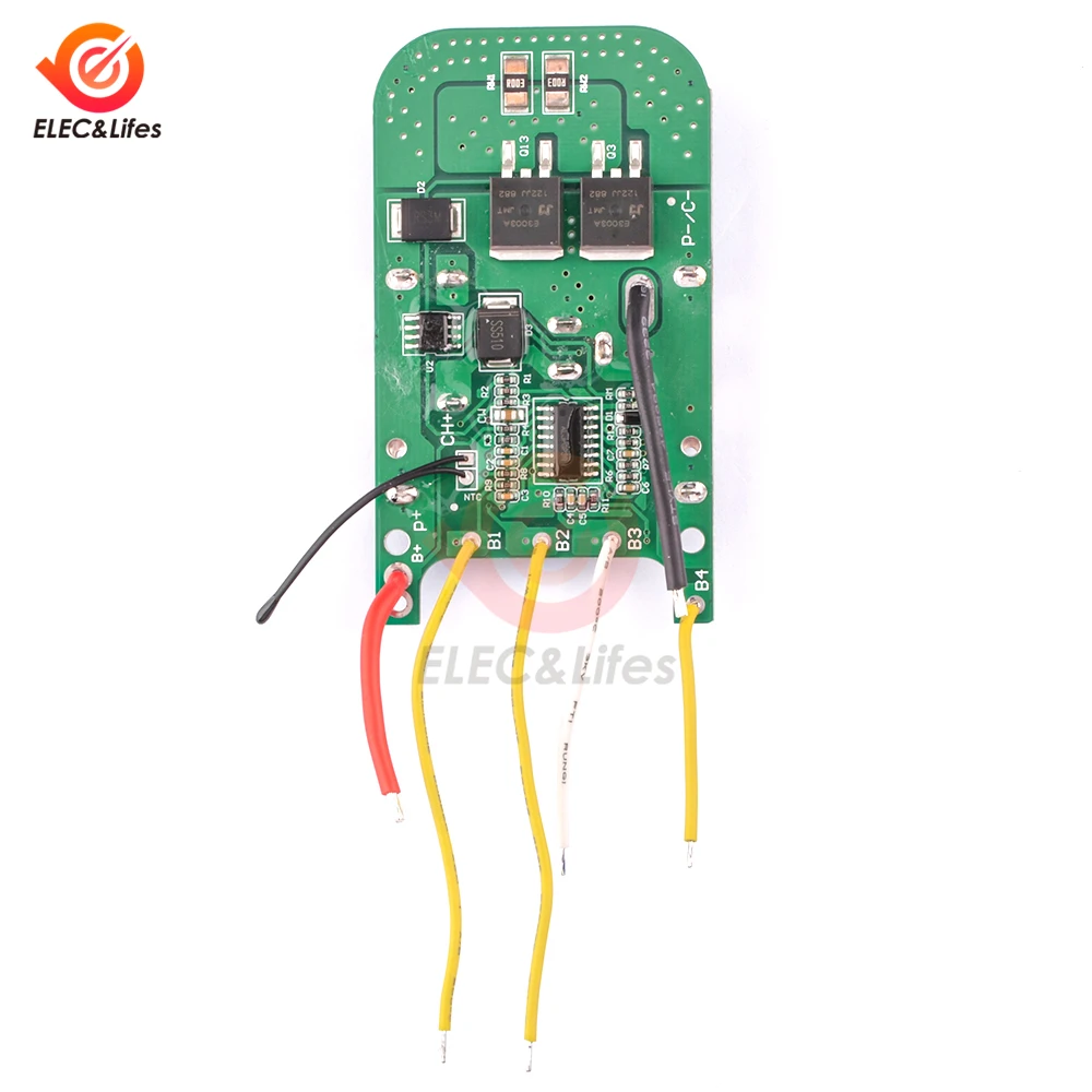 

BMS 5S 18V 21V 20A 18650 Lithium Battery Charging Protection Board Circuit PCM Balancer Power Bank Charger Module For Power Tool