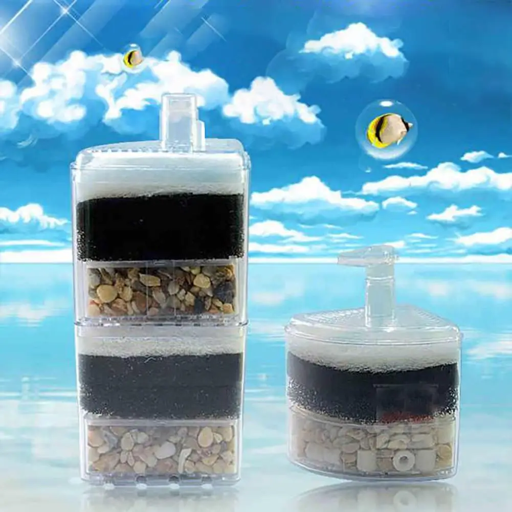 

Аквариумный фильтр для аквариума, эффективный долговечный пневматический вакуумный аксессуары для аквариума