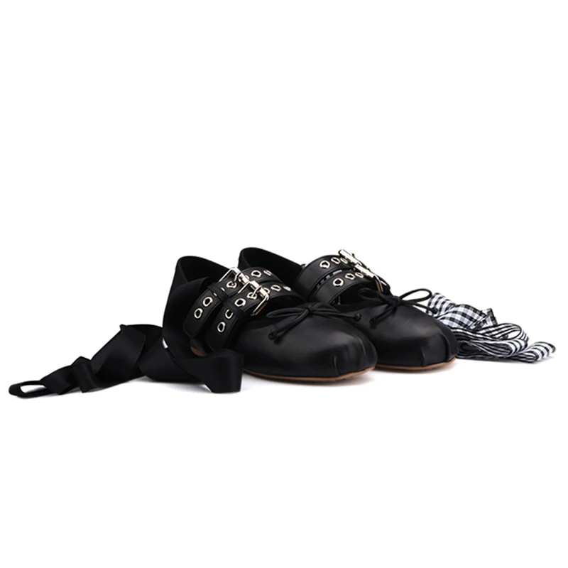 2023 New Designers Women Flat Shoes Fashion Shallow Hollow Out Ballet Shoes Ladies Casual Outdoor Soft Ballerina Shoe Loafers