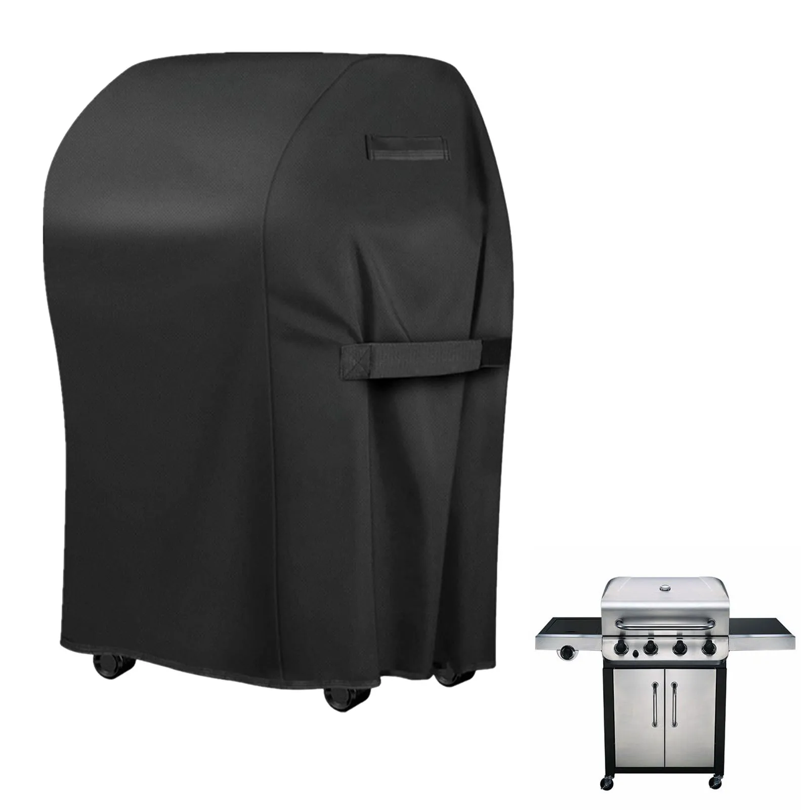 

Barbecue Covers Waterproof BBQ Cover Made With 210D Oxford Cloth Barbecue Covers Made With 210D Oxford Fabric To Protect Grill