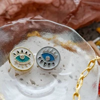 1020pcs rhinestone eyes decorative customize handmade and diy metal button sew accessori sajs22060002