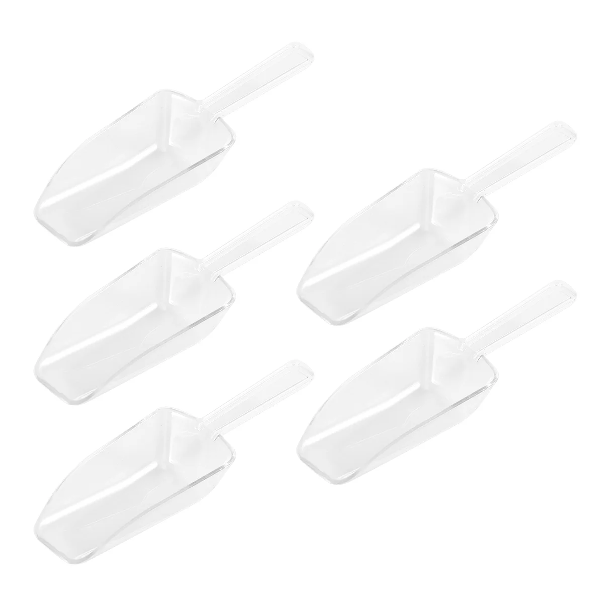 

Ice Scoop Scoop Shovel Measuring Cup Clear Rice Scooper Powder Scoops Scoopers Soybean Bottom Spoon Scooper Ice Kitchen Flat