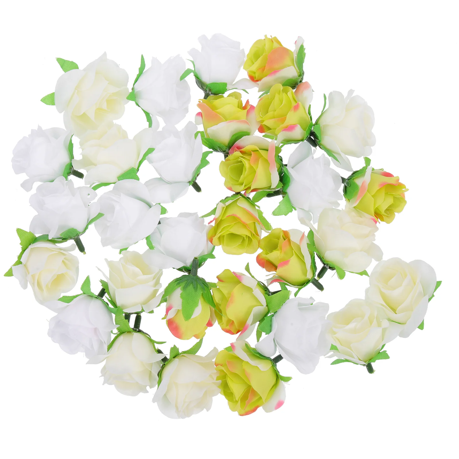 

Flower Head Rose Artificial Faux Fake Roses Flowers Crafts Silk Diy Red Branch Stems Decor Heads Wreath Stem Without Mini Floral