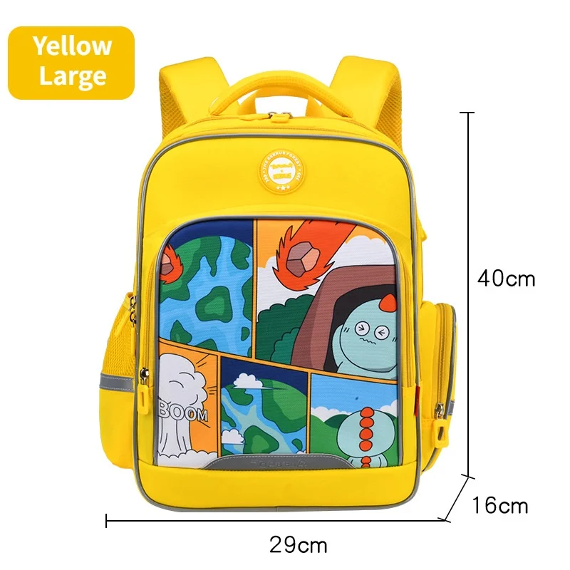 Grade 1-6 Children Cartoon Animal Large Capacity Backpacks for Students New Girls Boys Waterproof Fashion Lovely School Bags Hot