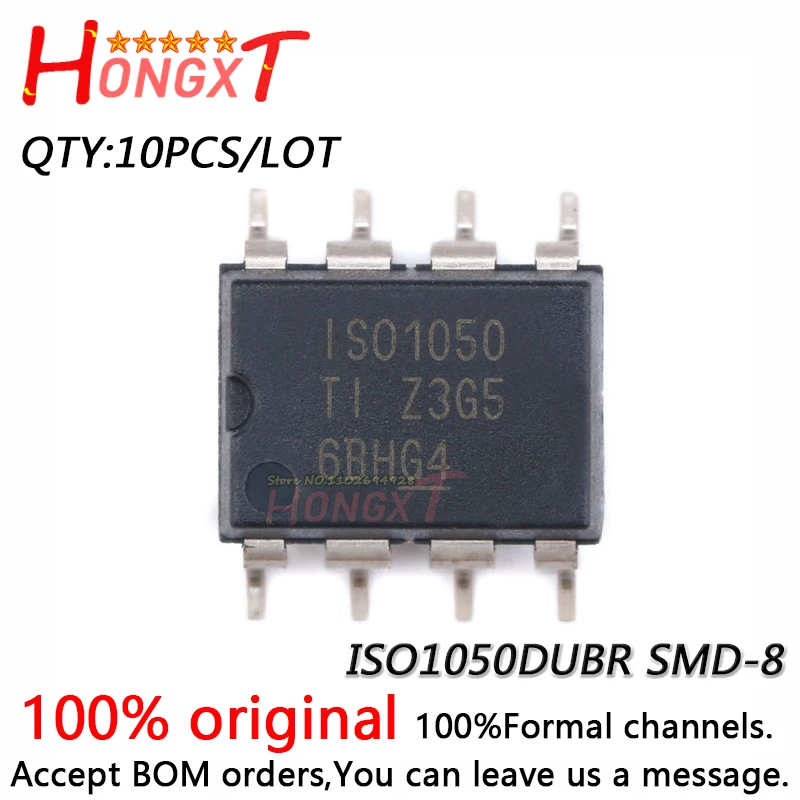 10 шт 100% новый ISO1050DUBR SMD-8.
