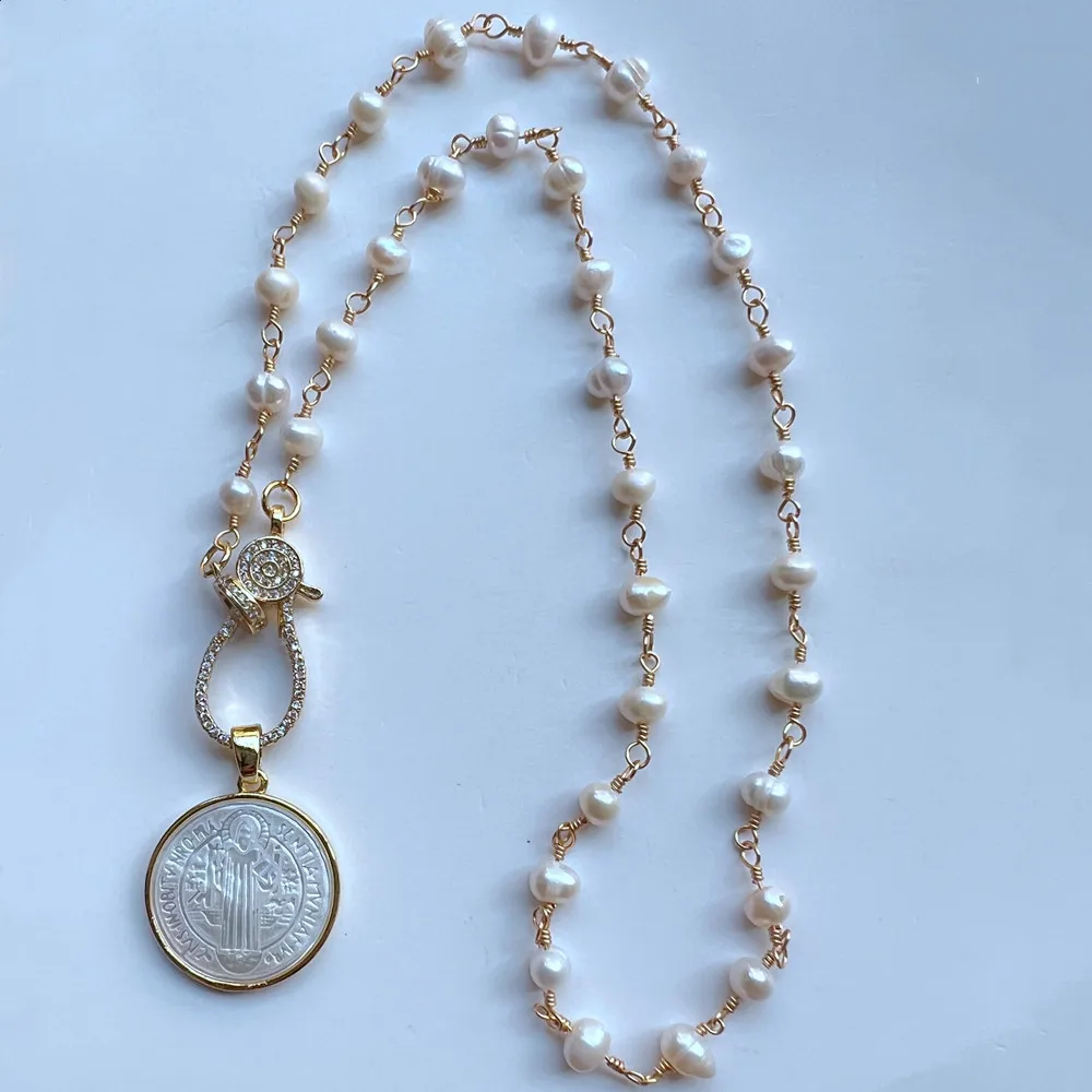 Акция! Ожерелье женское из натурального пресноводного жемчуга диаметром 21 мм -