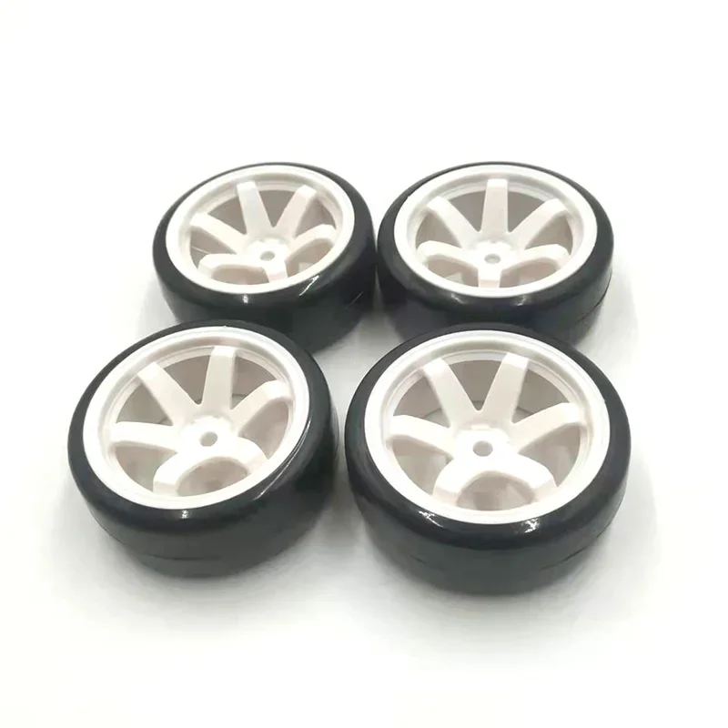 4 шт. жесткие пластиковые RC плоские диски для дрифта trxs HSP Tamiya HPI Road Car/Wltoys 144001 124018
