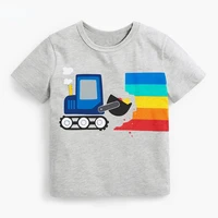 european and american childrens clothing summer new childrens clothing t shirt knitted short sleeved boys bottoming shirt