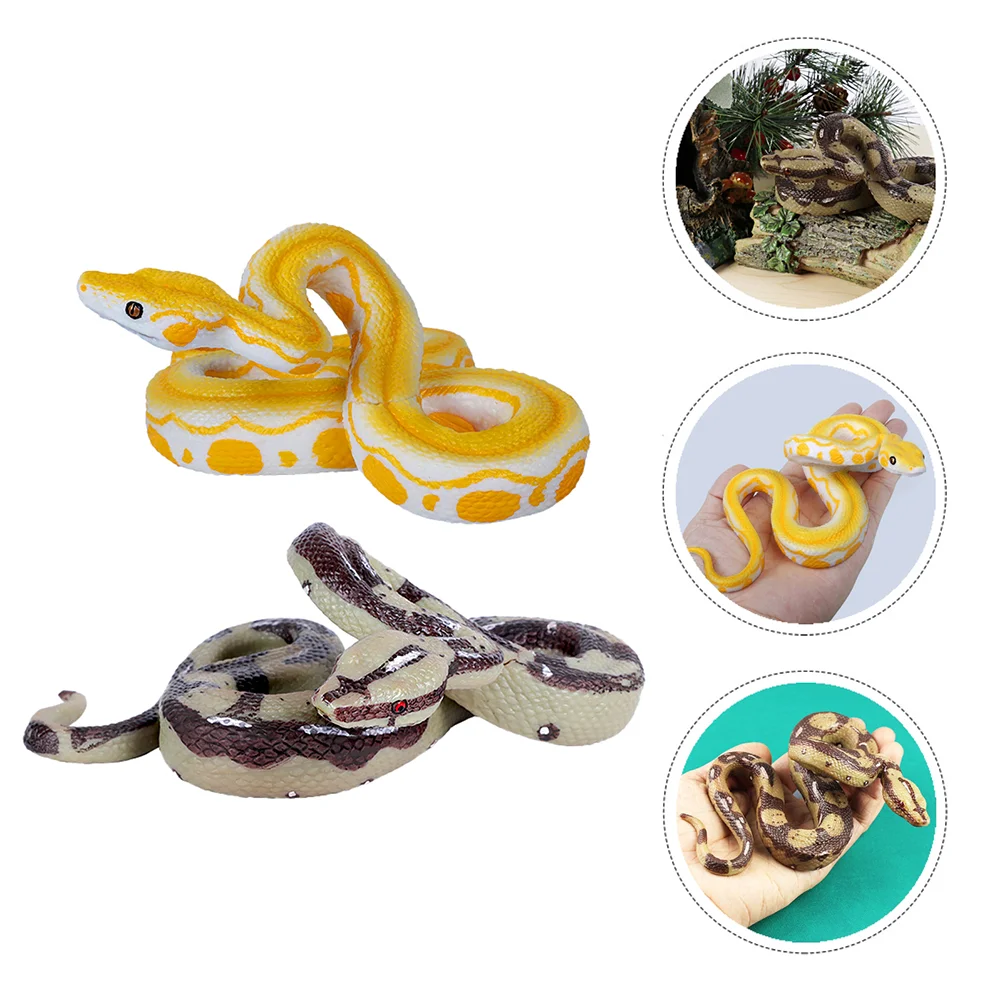 

High Simulation Boa Constrictor Model Snake Festival Cosplay Props Tricky Haunted House Crawling Toy