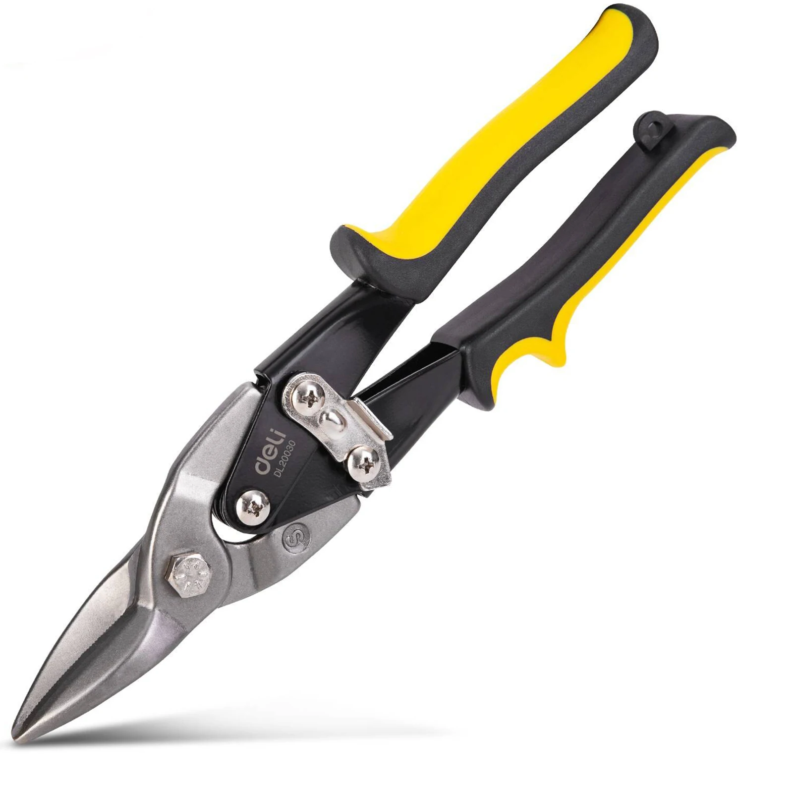 

NEW Deli Multifunctional Metal Sheet Cutting Scissor Aviation Snip Straight Cutter Scissor Industrial Professional Hand Tool