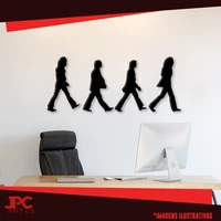 treat beatles walking office decoration leaking decorative pictures bedroom wall abbey road