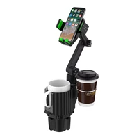 universal multifunction car cup holder 360 degree adjustable cellphone mount stand for mobile phone gps clip cradle accessories