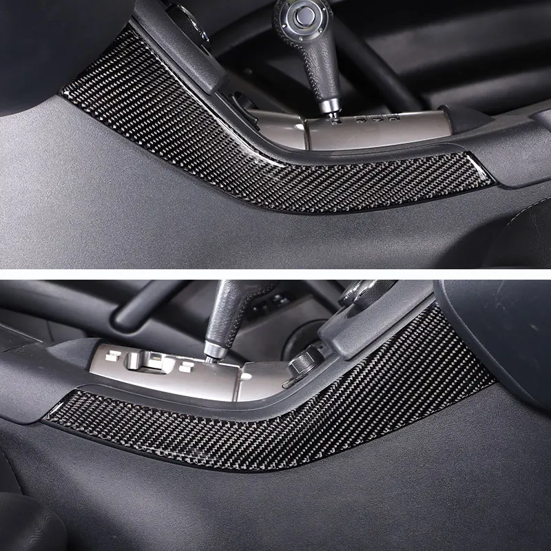 

Center Console Side Trim for Mitsubishi Eclipse GT 2006 - 2011 Car Gear Side Trim Strip Sticker Carbon Fiber Interior Accessorie