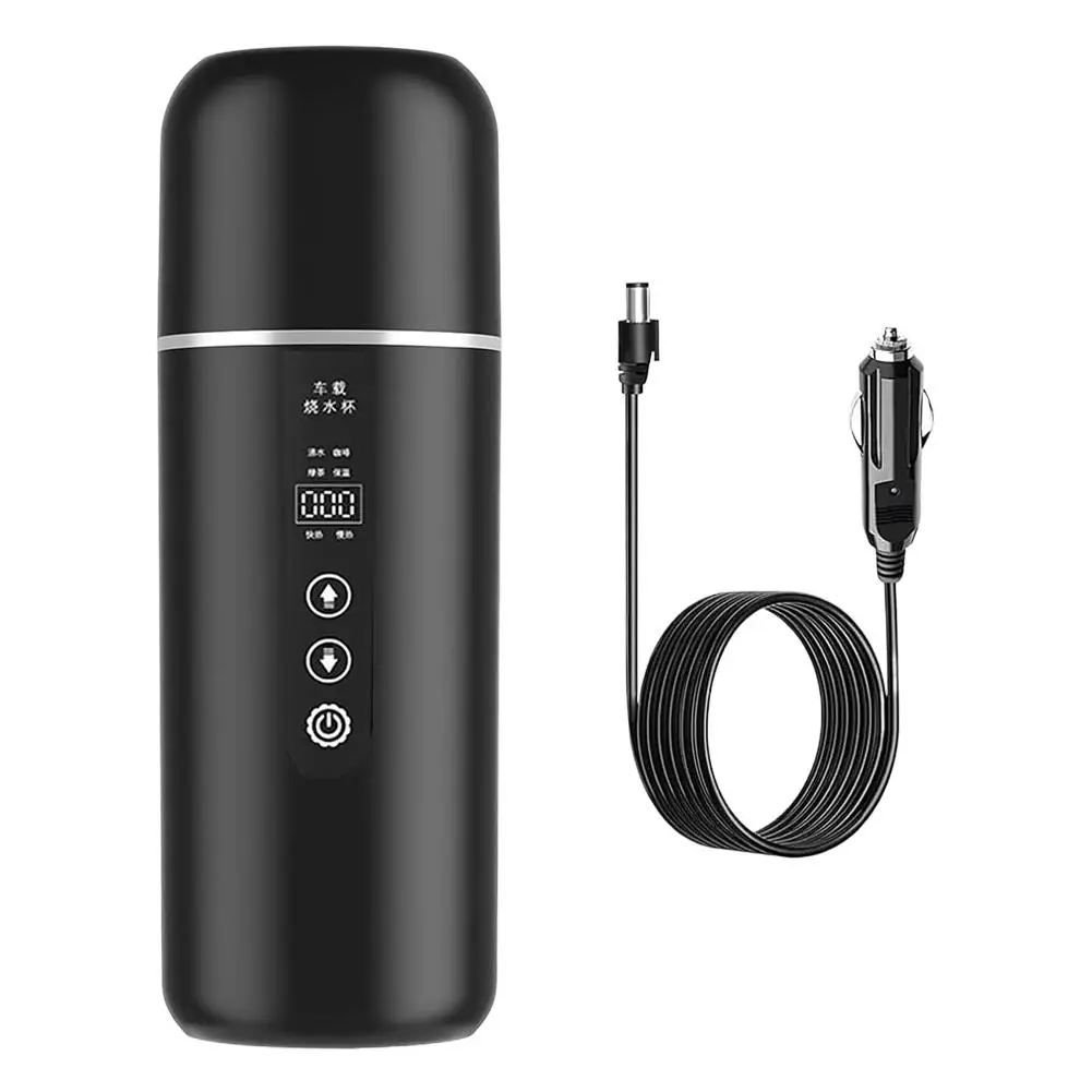 

Электрический Водонагреватель 500 Мл, Автомобильная Чашка С Подогревом, 12 В Постоянного Тока, Автомобильный Водонагреватель