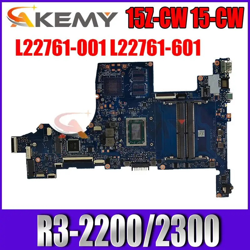 

DAG7BFMB8D0 DAG7BJMB8C0 G7BJ G7BF Mainboard For HP Pavilion 15Z-CW 15-CW Laptop Motherboard R3-2200/2300 L22761-001 L22761-601