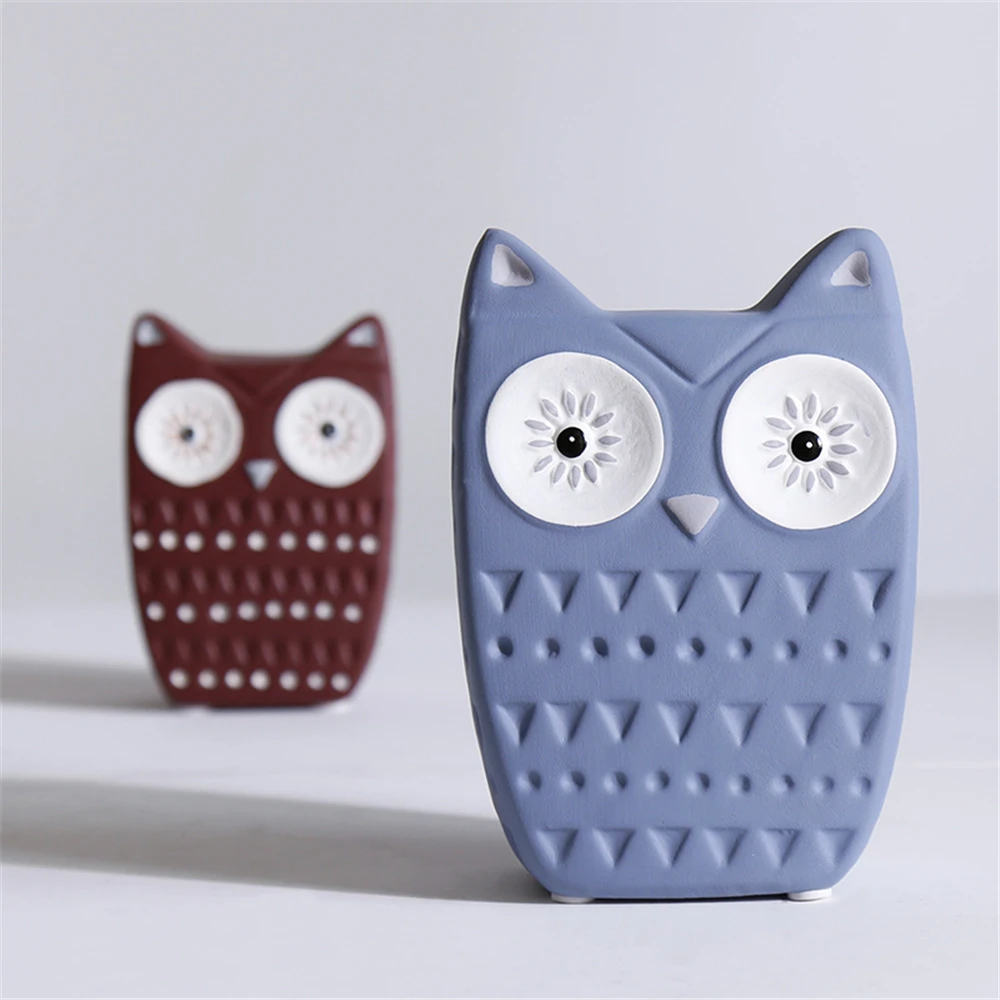 

Статуэтка в виде совы с орнаментом из смолы, животное, Ремесленная скульптура, оригинальная фотография для ТВ, кабинета, крыльца, офиса, пода...