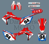 customized number gloss team graphicsbackgrounds decal sticker for honda crf250r crf250 2014 2017 crf450r crf450 2013 2015